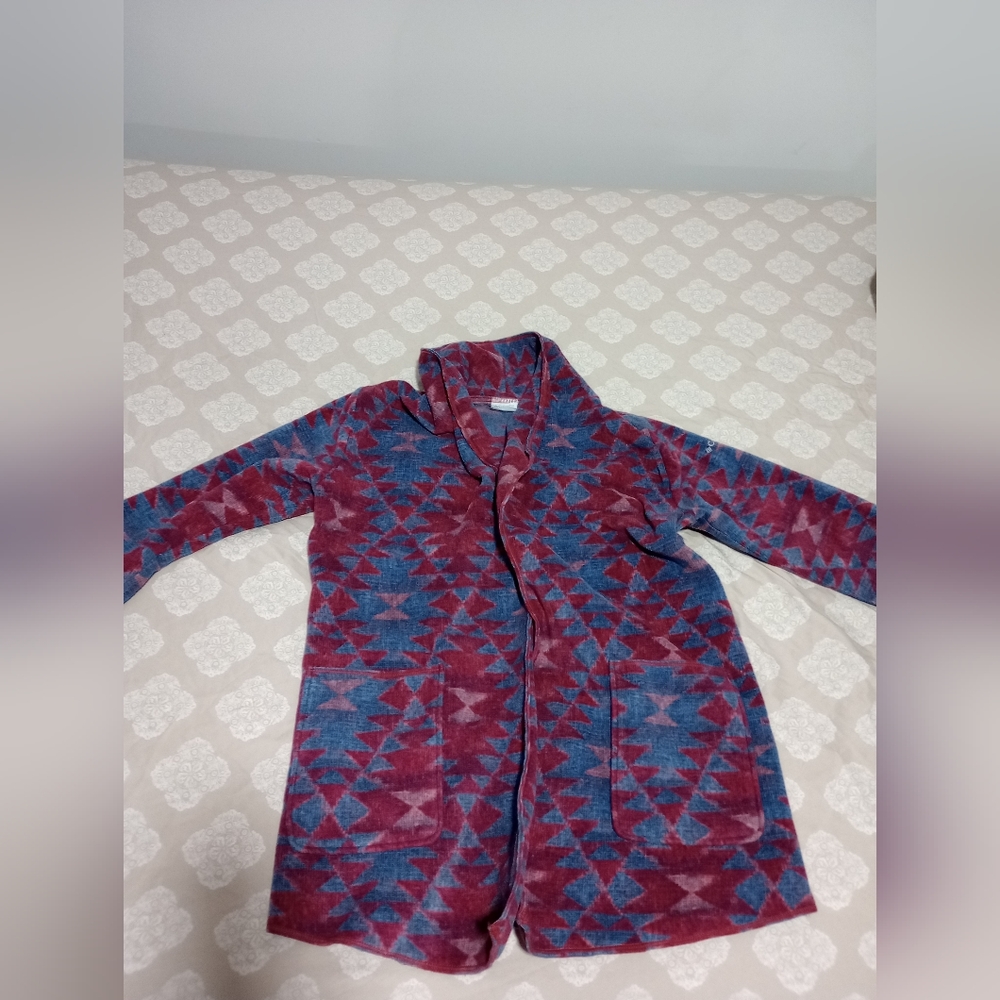 Columbia hippy boho print wrap